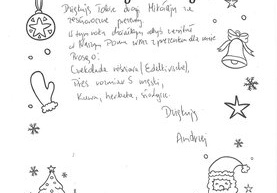 List do Mikołaja